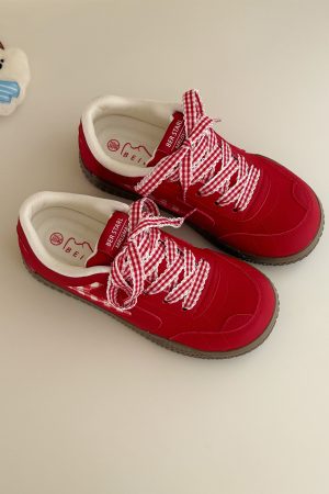 Women's Breathable Platform Sneakers - Thick-Soled White Shoes for Summer 2025, Versatile Student Footwear, Stylish Casual 90s Vibe