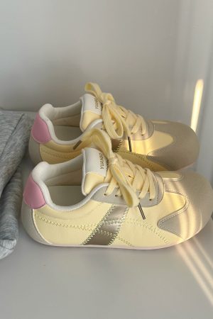 Women's Casual Ballet Wind Training Shoes - 2025 Spring Fashion Puff Sneakers, Cute Ugly Style Sports Footwear