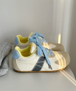 Women's Casual Ballet Wind Training Shoes - 2025 Spring Fashion Puff Sneakers, Cute Ugly Style Sports Footwear