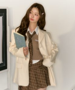 Women's Casual Elegant Blazer - High-End Small Suit for Spring and Autumn - Fashionable Layering Piece