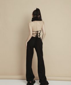 Women's Casual Low Waist Loose Sweatpants - Autumn Winter Versatile Straight Leg Cuffed Sports Pants for Comfort and Style