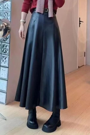 Women's Denim Patchwork Knitted Sweater and Half Skirt Set - Trendy Autumn Winter Two-Piece OOTD for 2025 Fashion