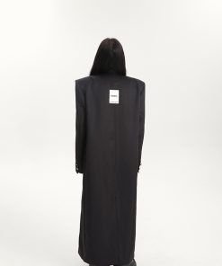 Women's Double-Breasted Casual Blazer - Mid-Length Loose Fit Trench Coat for Spring Street Fashion