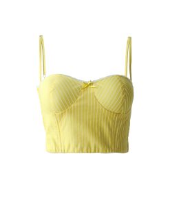 Women's Fitted Fishbone Top and Shorts Set - Pure Cotton Casual Outfit for a High-End Feel - Chic Summer Style