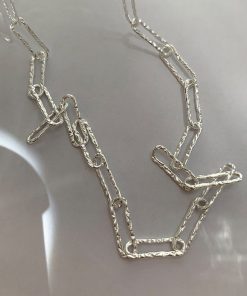 Women's Geometric Ring Necklace - Minimalist Light Luxury Clavicle Chain, 2025 New Style, Niche Design for Modern Elegance