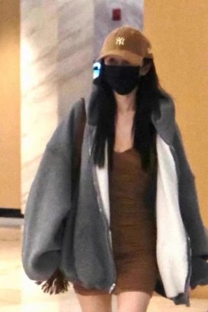 Women's Glitter Hoodie - Loose Thick Versatile Sweatshirt Jacket, 2025 Trendy Yang Mi Style, Stylish and Comfortable Fashion