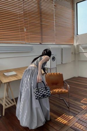 Women's High Waist A-Line Tulip Skirt - Versatile Mid-Length Sports Skirt for 2025 Fall Fashion