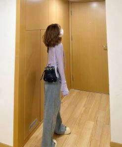 Women's Hollowed-Out Knitted Cardigan Inner Top - Long Sleeve Cover-Up Shirt for Autumn, Trendy Design, Perfect for Layering