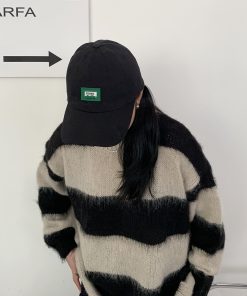 Women's Korean Style Baseball Cap - Trendy Spring/Summer 2025, Versatile Design, Large Head Circumference, Flattering Small Duckbill Cap