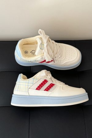 Women's Korean-Style Thick-Soled Board Shoes - Breathable Soft-Soled White Trendy Footwear for Summer 2025