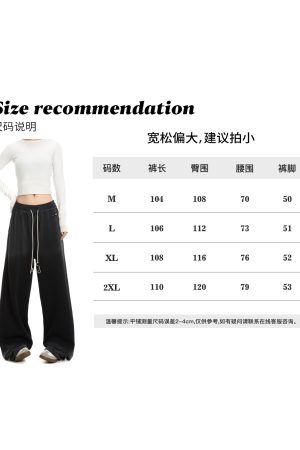 Women's Loose Straight Leg Gradient Sweatpants - Trendy Warm Slimming Casual Streetwear for Sports & Everyday Style