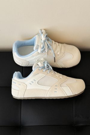 Women's Mesh Breathable Training Shoes - Thick-Soled White Sneakers for Summer 2025, Versatile Soft Bottom Athletic Footwear