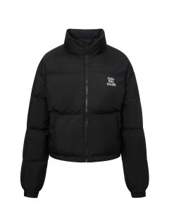 Women's Slim Fit Casual Puffer Jacket - Short Winter Down Coat, Thick and Warm for Outdoor Wear