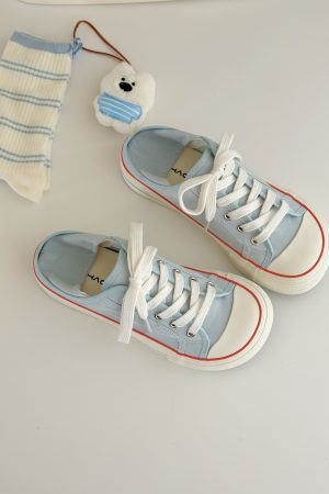 Women's Slip-On Canvas Shoes with Thick Sole - Round Toe, Summer 2025 Style, Comfy Lazy Fashion Footwear