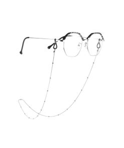 Women's Snake Bone Copper Bead Chain Glasses Frame - European American Blue Light Blocking Accessories