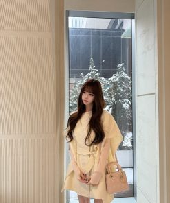 Women's Spring Summer Knitted Shawl Coat - Loose Cape Design, Niche Style, Perfect for 90s and Y2K Fashion Trends