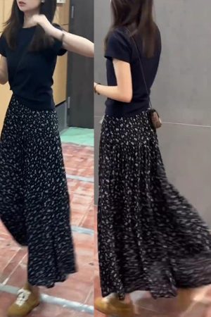 Women's Summer 2025 Korean Style Slim-Fit Lapel Top & Age-Reducing Wide-Leg Pants Two-Piece Set