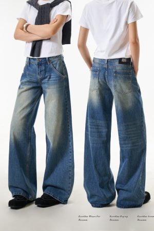 Women's Summer American Vintage Wide Leg Loose Straight Leg Pants - Versatile Slimming Trousers for Casual and Chic Outfits