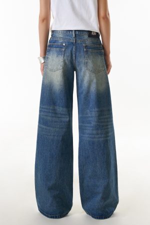 Women's Summer American Vintage Wide Leg Loose Straight Leg Pants - Versatile Slimming Trousers for Casual and Chic Outfits