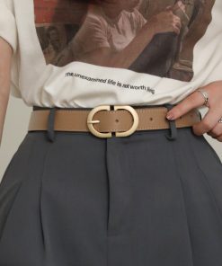 Women's Summer High-End Casual Belt 2025 - Versatile Minimalist Decorative Jeans Waistband for Effortless Style