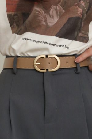 Women's Summer High-End Casual Belt 2025 - Versatile Minimalist Decorative Jeans Waistband for Effortless Style