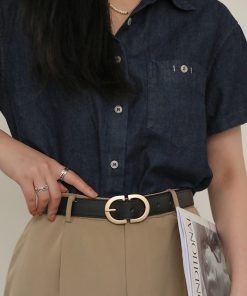 Women's Summer High-End Casual Belt 2025 - Versatile Minimalist Decorative Jeans Waistband for Effortless Style