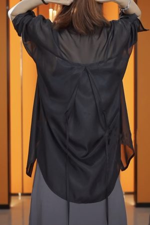 Women's Summer Tencel Sun Protection Shirt - Lightweight Chiffon Top Jacket, Niche Design for 2025, Perfect for Warm Weather