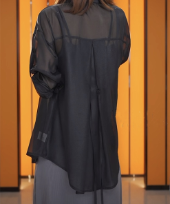 Women's Summer Tencel Sun Protection Shirt - Lightweight Chiffon Top Jacket, Niche Design for 2025, Perfect for Warm Weather