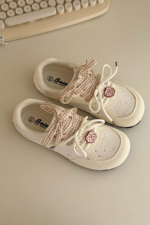 Women's Thick-Soled Breathable Board Shoes - Versatile White Summer Sneakers for Students, 2025 Trendy Casual Footwear