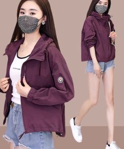 Women's UV Protection Jacket - Summer 2025 Lightweight Breathable Ice Silk Sun Protection Coat for Outdoor Activities