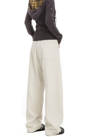 Women's Versatile American Style Loose Straight Leg Sports Pants for Hip Hop Dance & Casual Wear â€“ Slimming Sweatpants