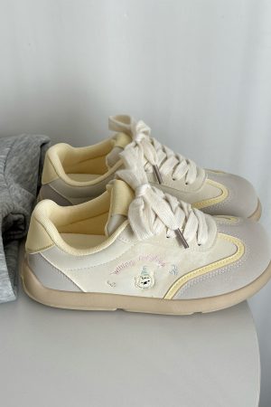 Women's Versatile Casual Sports Shoes - 2025 American-Style White Canvas Sneakers for Training and Everyday Wear