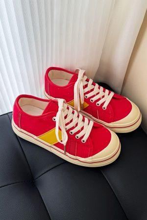 Women's Waterproof Breathable Canvas Sneakers - Summer 2025 White Shoes for Niche Style Enthusiasts