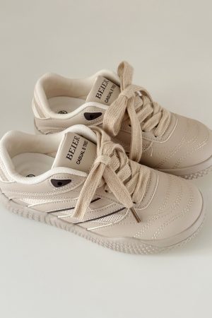 Women's White Canvas Sneakers - Versatile Soft Bottom Training Shoes for Spring 2025 - American Style Fashion