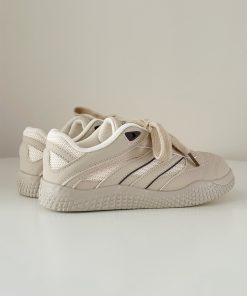 Women's White Canvas Sneakers - Versatile Soft Bottom Training Shoes for Spring 2025 - American Style Fashion