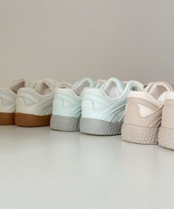 Women's White Canvas Sneakers - Versatile Soft Bottom Training Shoes for Spring 2025 - American Style Fashion