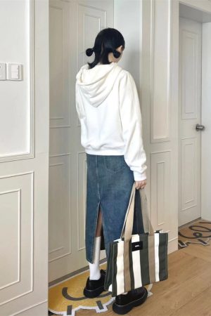 Women's White Pumpkin American Retro Hoodie, Short Double Zipper Fleece Jacket with Dog Print for Autumn & Winter Style