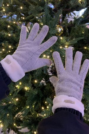 Women's Winter Touchscreen Gloves, Warm Fleece-Lined, Windproof Cold-Resistant Cycling Gloves for Outdoor Activities