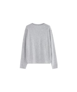 Wool Knit Rolled Hem Top - Casual Fall/Winter 2025 Fashion Essential - Cozy & Stylish for 90s & Y2K Inspired Looks