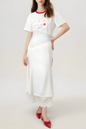 Work Outfits Women, Europe Fits Fall - Fresh Fruit Tee