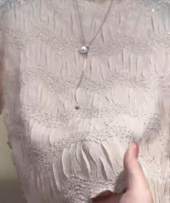 Wrinkle-Resistant Slimming Short-Sleeve Women's Top - Breathable Skin-Friendly Fabric for Effortless Style