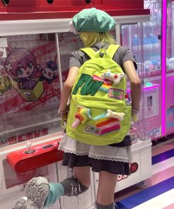 Y2K Backpack for Girls, Cute Large Capacity Spring School Bag, Light Design for Computer and Daily Use