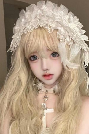 Y2K Heavy Metal Rivet Choker Necklace with Crossbone Pendant, Dark Gothic Lolita Accessory for Cool Girls