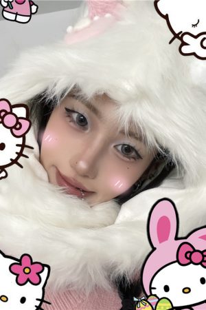 Y2K Inspired Warm Hat, Scarf, and Gloves Set for Autumn/Winter - Trendy Cozy Accessories for 2025 Fashion