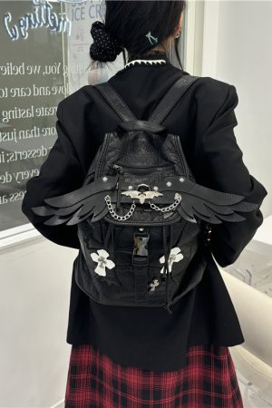 Y2K Large Capacity Commuter Backpack - Sunlight-Inspired Street Style Designer Bag for Laptops and Essentials