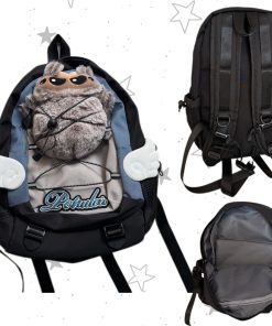 Y2K Spider Design Backpack - Trendy Small Hiking & School Bag for Millennial Style, Sweet and Cool Fashion Accessory