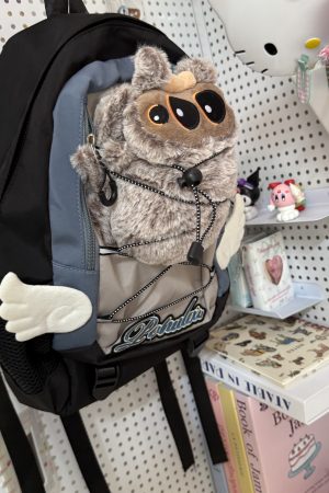 Y2K Spider Design Backpack - Trendy Small Hiking & School Bag for Millennial Style, Sweet and Cool Fashion Accessory