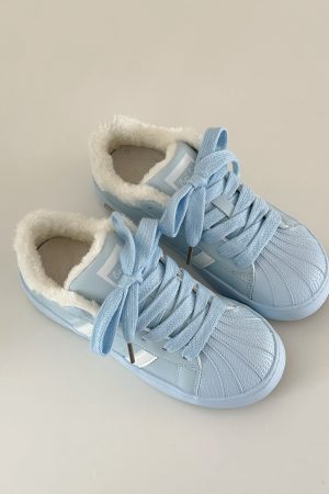 Yellow Thick-Soled Breathable Casual Sneakers for Women - Versatile Summer Shell Shoes, Trendy Little White Sneakers
