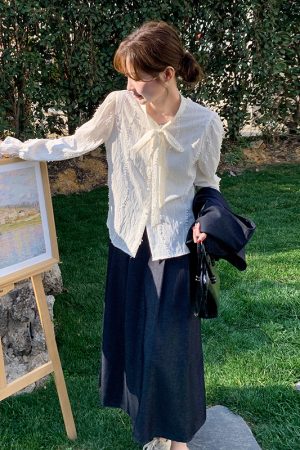 Youthful Spring Outfit Set: Vest, Skirt & Shirt for a Chic Casual Look - Stylish Fashion for Effortless Everyday Wear